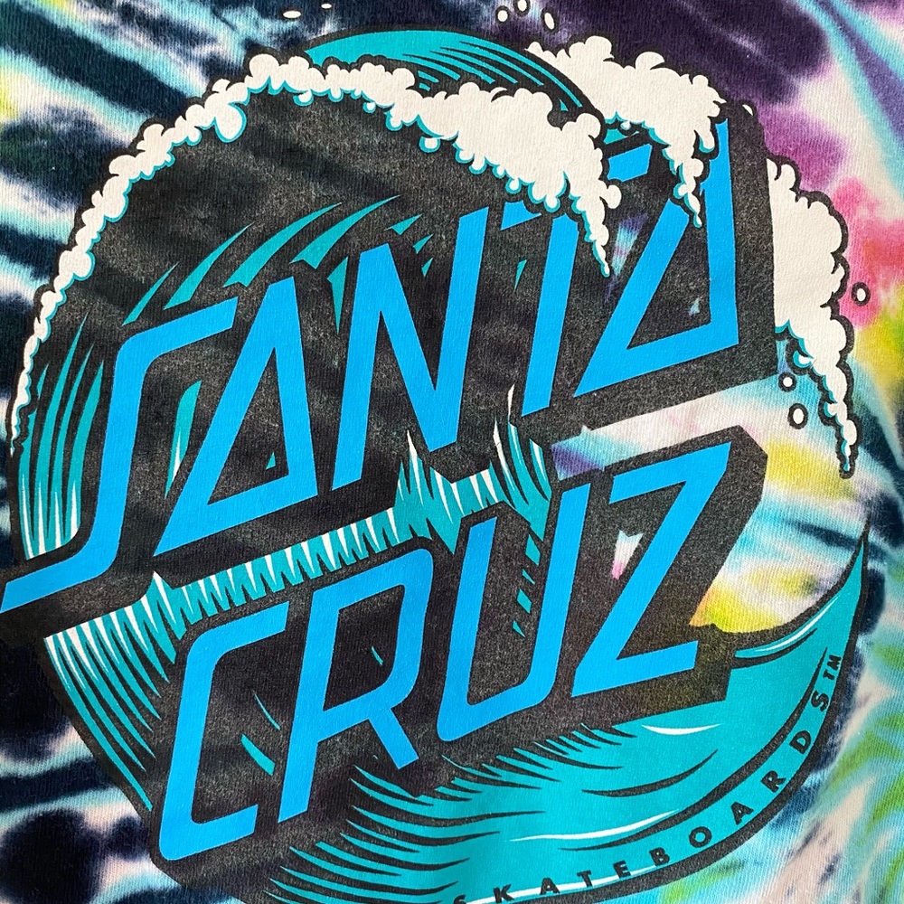 Santa Cruz Tie Dye T-Shirt - Picture 6 of 9